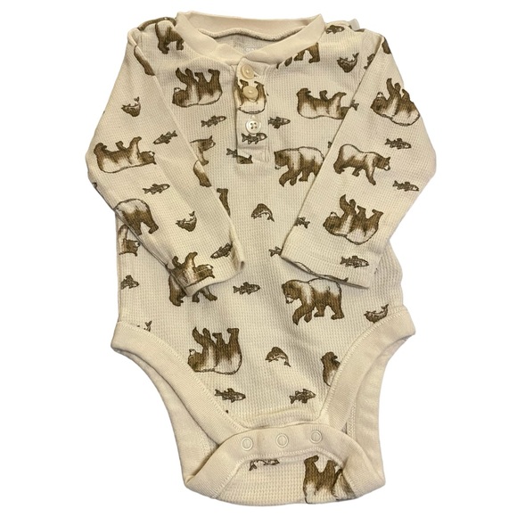 Thermal Bear & Fish Onesie 🐻 🐟 - Picture 1 of 3